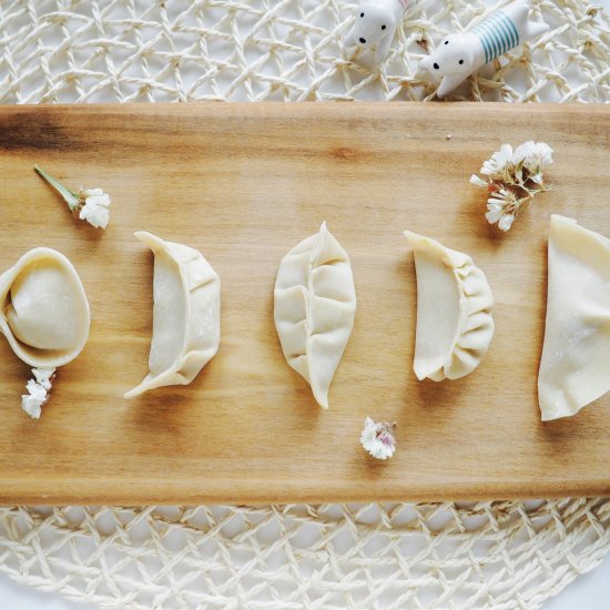 How to Fold Dumplings at Home