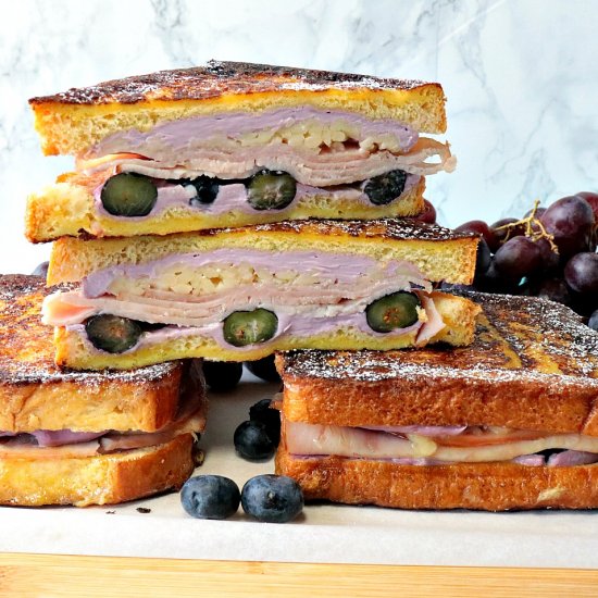 Monte Cristo Blueberry French Toast