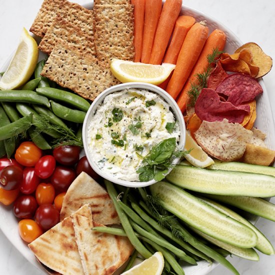 Whipped Feta and Herb Dip