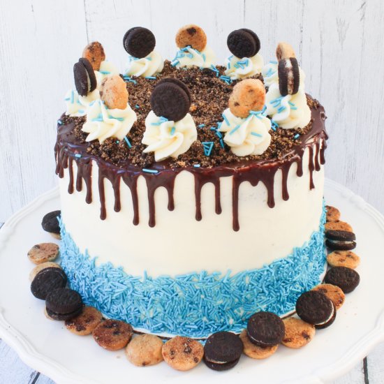 Cookie Monster Cake