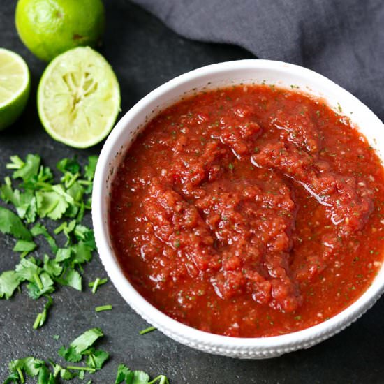 Restaurant Style Salsa