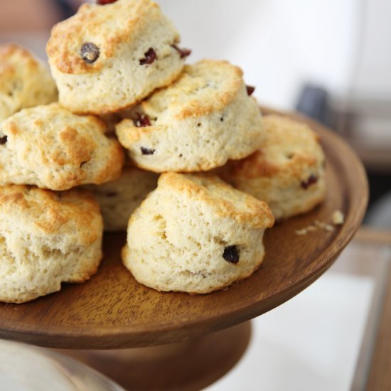 Vegan Scones (Fruit or Plain)