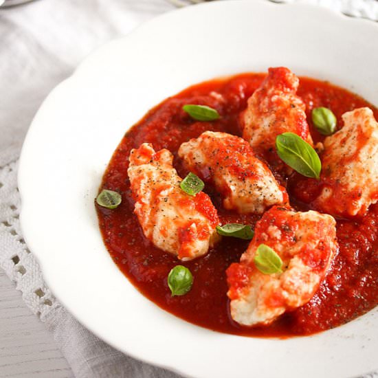 Gnudi – Ricotta Dumplings