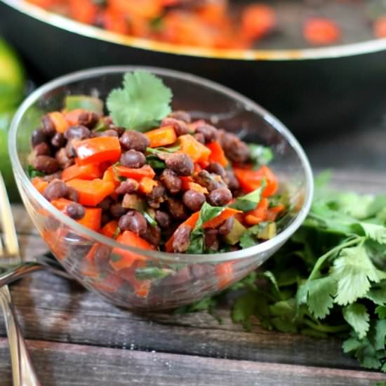 Spicy Black Beans