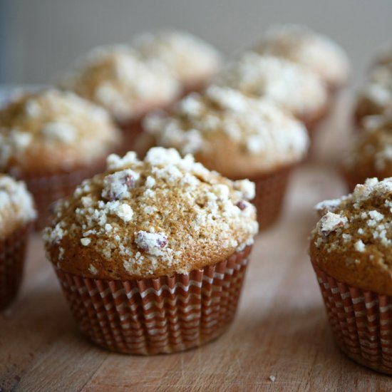 Pumpkin Cream Cheese Muffins