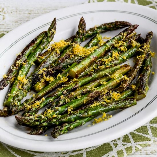 Pan-Fried Asparagus Tips