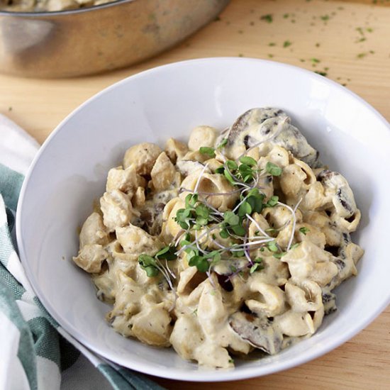 Vegan Carbonara Pasta