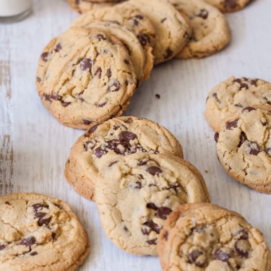 Chunky Salted Chocolate Chip Cookie