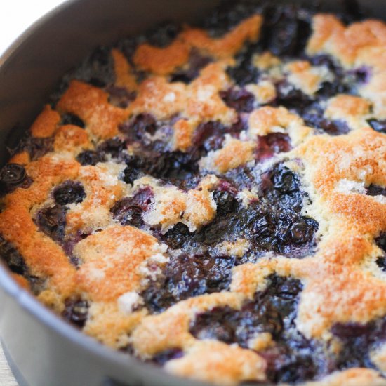 Best blueberry cobbler