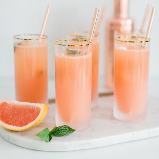 The Grapefruit Basil Smash