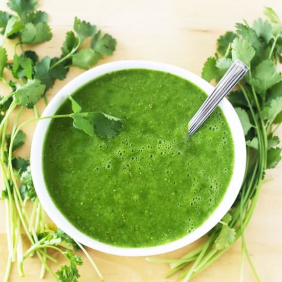 Cilantro Mint Chutney