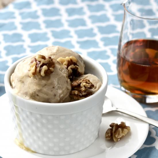 Maple Walnut Dairy Free Ice Cream