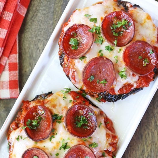 portobello pizza