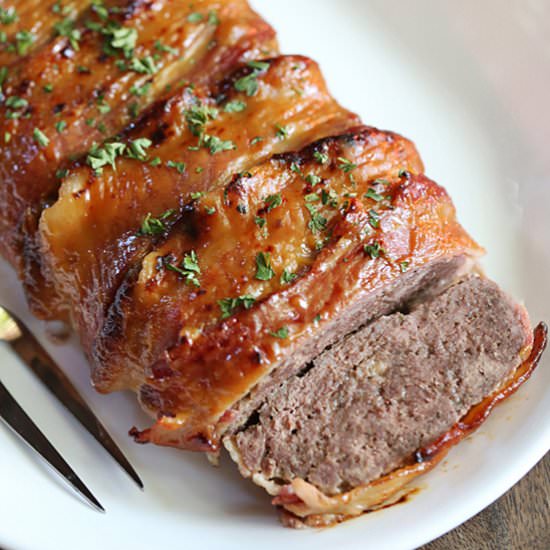 Bacon Wrapped Meatloaf