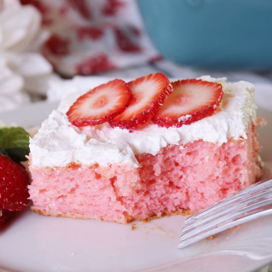 Strawberry Delight Ice Box Cake