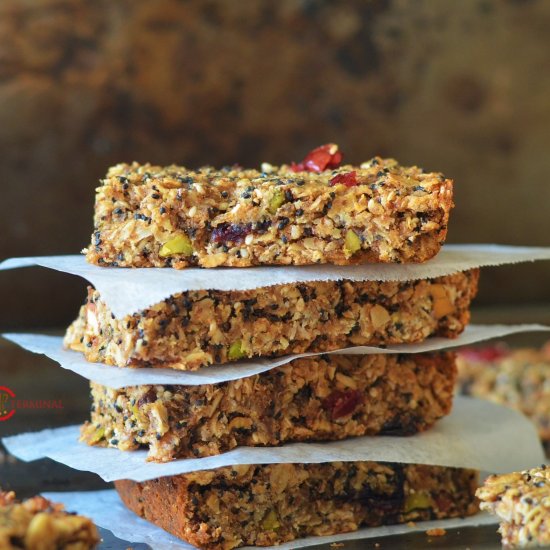 Chia PB Digestive Energy Bars