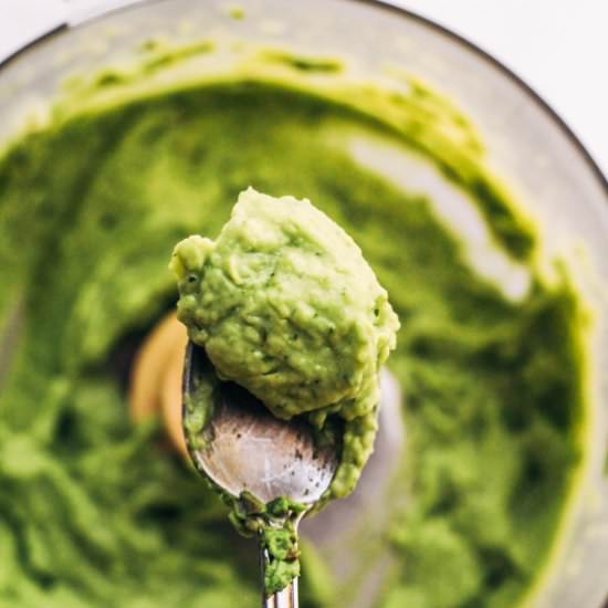 Easy Food Processor Guac