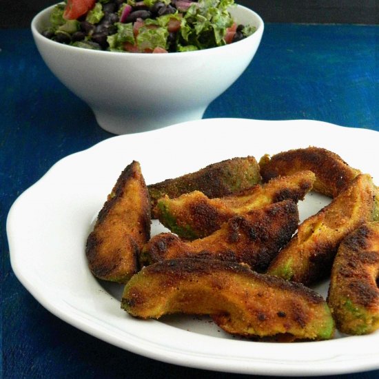 Crispy Shallow Fried Avocado Fries