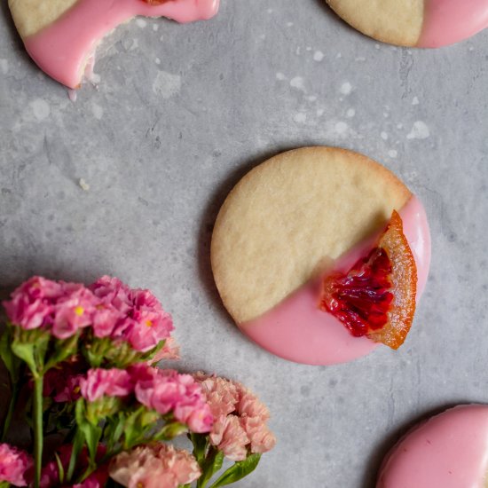 Blood Orange Sugar Cookies