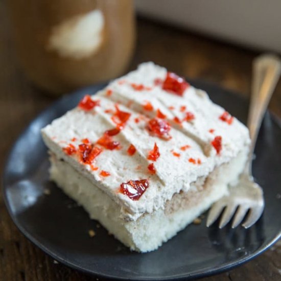 Root Beer Float Cake