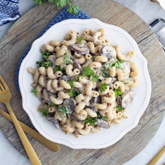 Instant Pot Mushroom Pasta