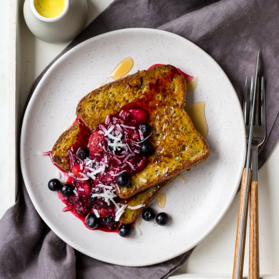 Golden Milk French Toast