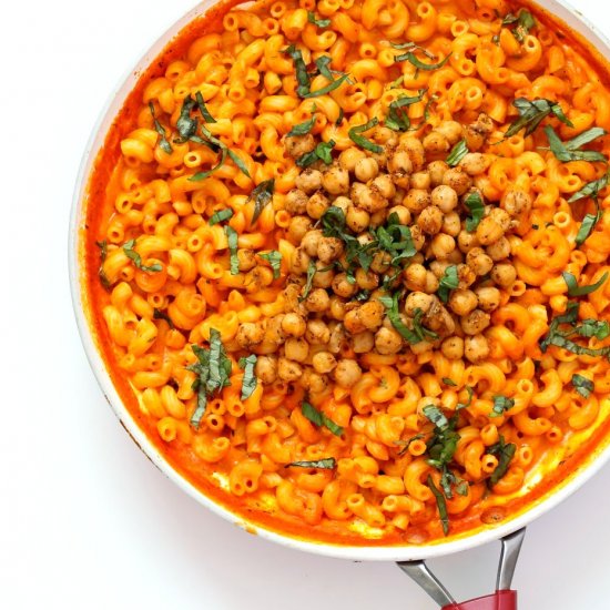 Creamy Roasted Red Pepper Pasta