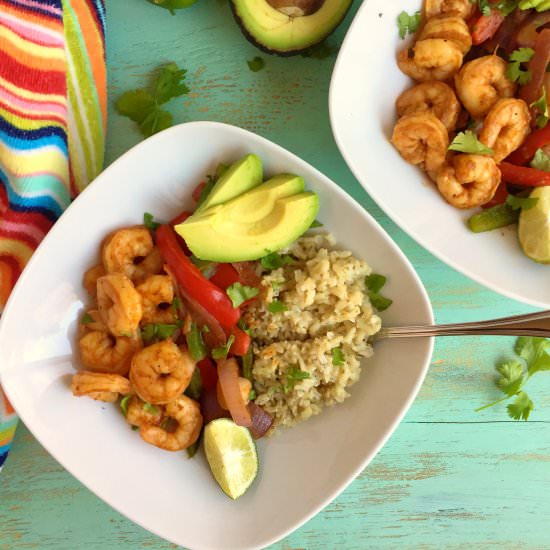 Shrimp Fajita Bowls