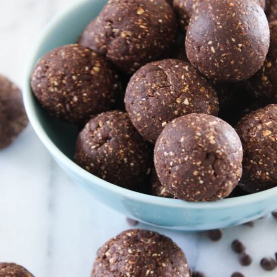 Raw Vegan Brownie Bites