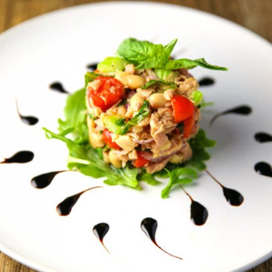 Tuna and Cannellini Bean Salad