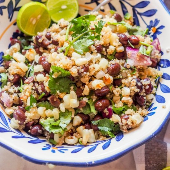 Vegan Mexican Quinoa Salad