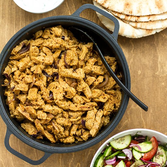 seitan shawarma