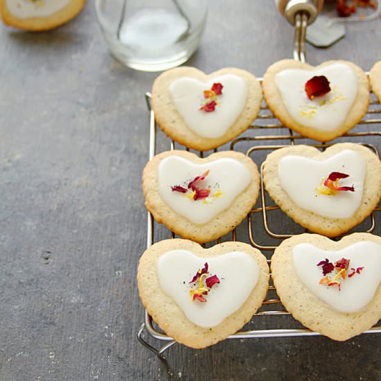 GLAZED EARL GREY TEA COOKIES