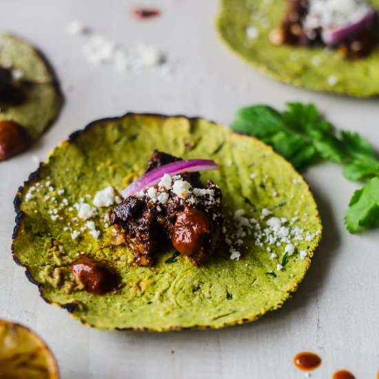 Cilantro Corn Tortillas