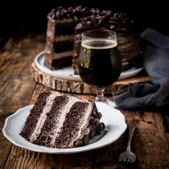 Drunk Diablo Stout Devils Food Cake