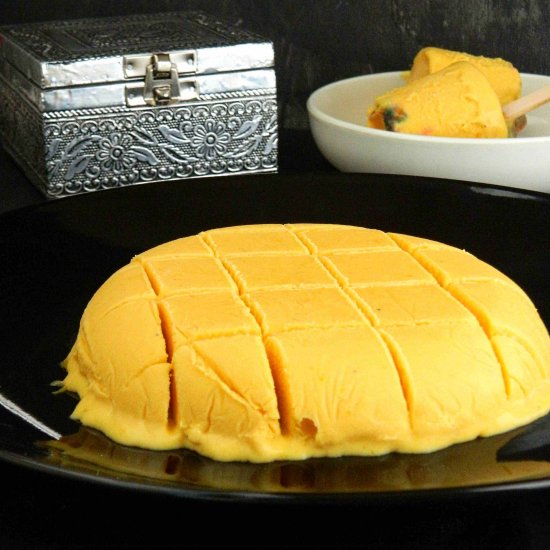 Three Ingredient Mango Kulfi