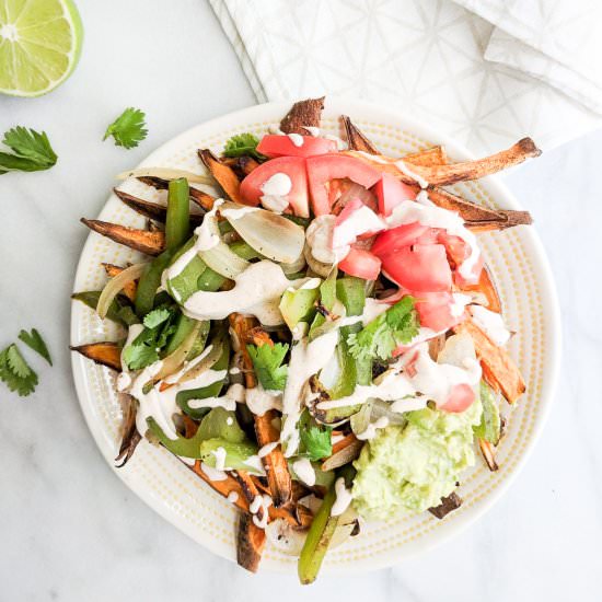 Loaded Sweet Potato Fries