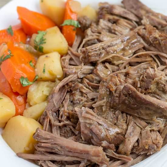 Pressure Cooker Pot Roast