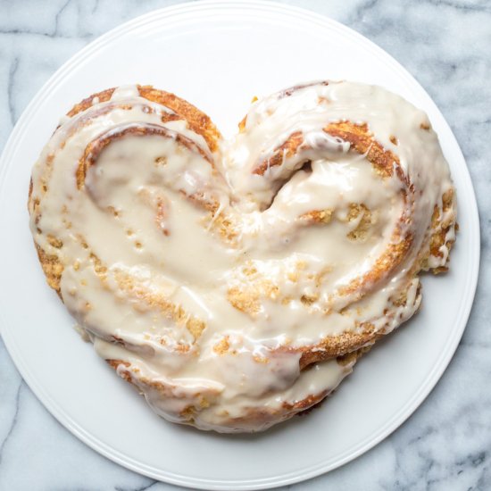 Sweetheart Coffee Cake