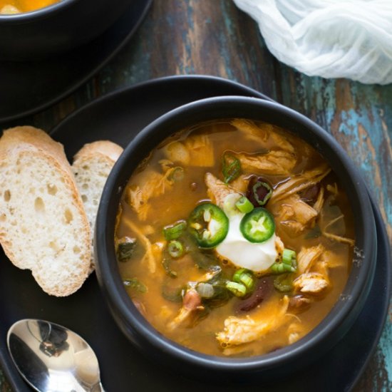 Mexican Style Chicken Soup