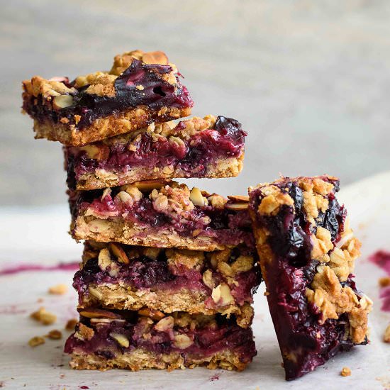 Berry Oatmeal Crumb Bars