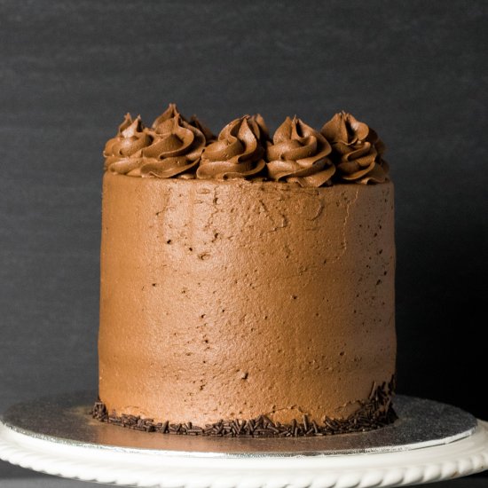 Vegan Chocolate Fudge Cake