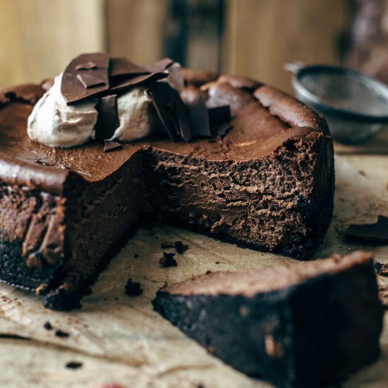 CHOCOLATE CHEESECAKE