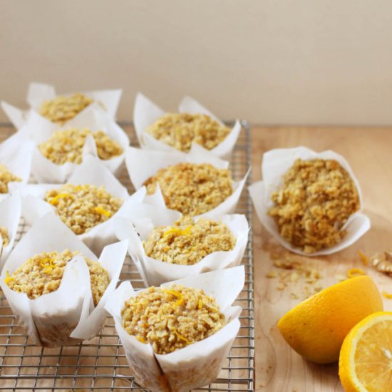 Whole Orange & Maple Oatmeal Muffin