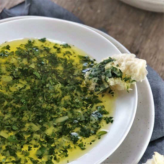 Parmesan Olive Oil Herb Dip