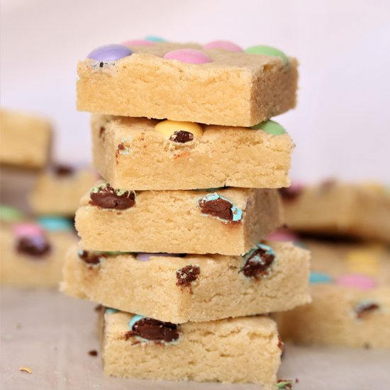 M&M Sugar Cookie Bars