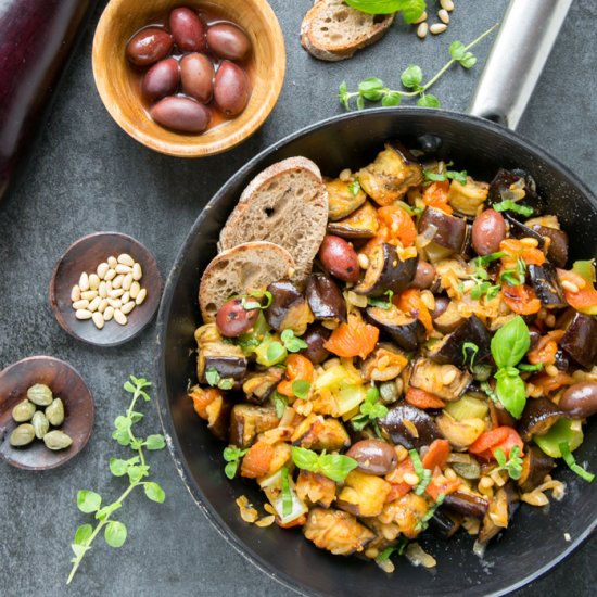 Italian Eggplant Caponata