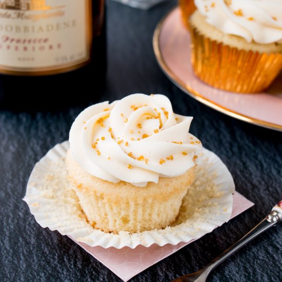 Champagne Cupcakes