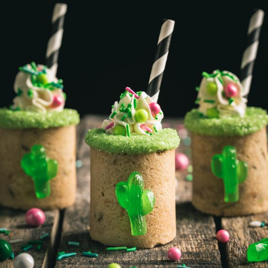 Cookie Shots + Margarita Milkshake