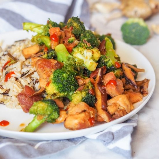 30 Min Broccoli Chicken Stir Fry